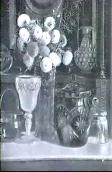 Stilleben Mit Glas Oil Painting by Gijsberta Verbeet