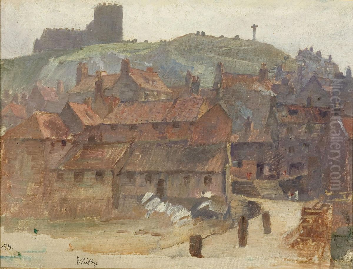 Whitby Oil Painting by Anna Richards Brewster