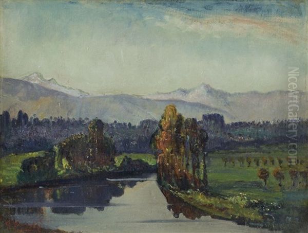 Lo Stagno Oil Painting by Giulio Romano Vercelli