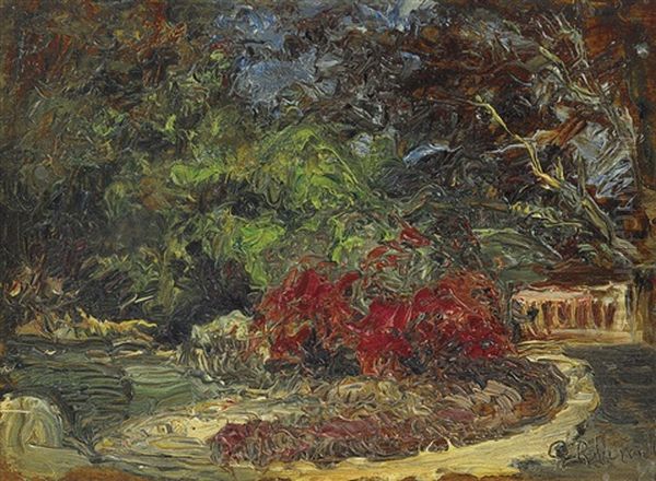 Il Parco Della Villa Oil Painting by Giulio Romano Vercelli