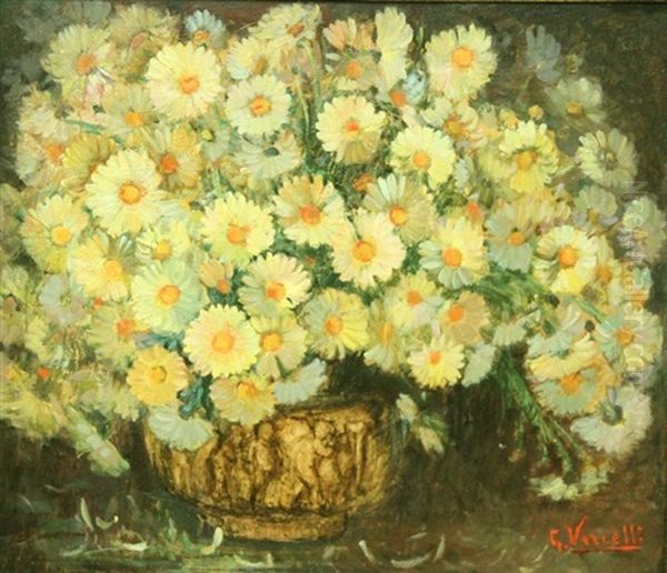 Margherite Oil Painting by Giulio Romano Vercelli