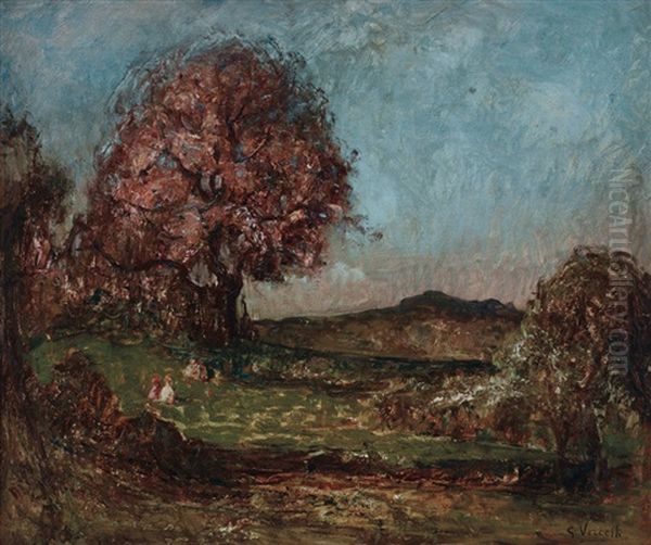 Primavera Oil Painting by Giulio Romano Vercelli