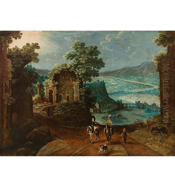 Verhaecht Oil Painting by Tobias Verhaecht