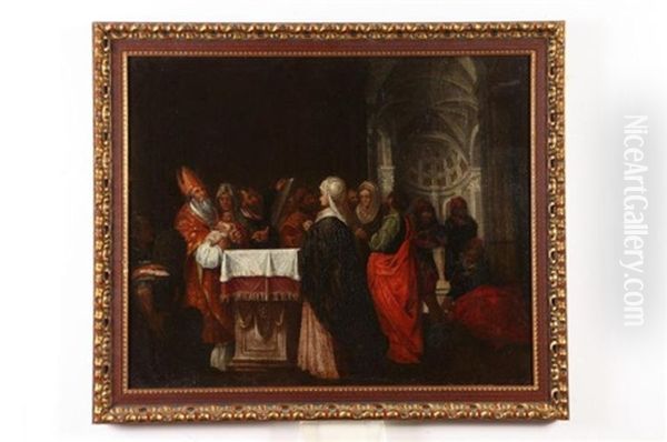 Presentation Of Christ Oil Painting by Paolo Veronese (Caliari)