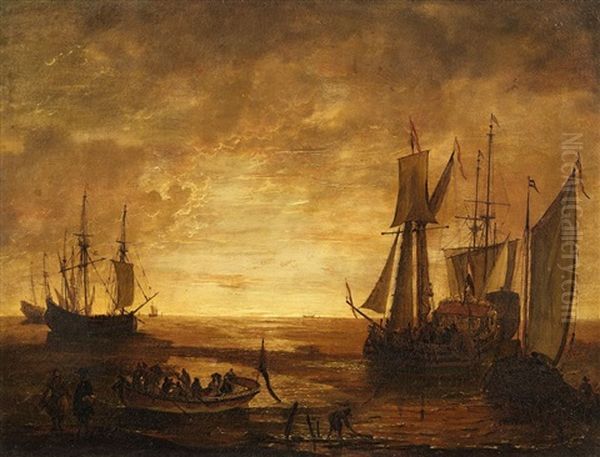 Marine Piece Oil Painting by Lieve Pietersz Verschuier