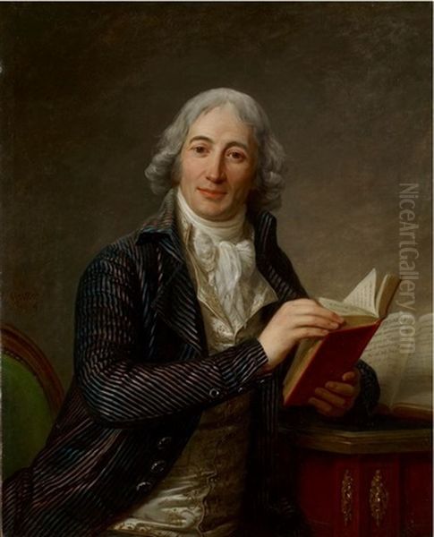 Cours D'eau Ensoleille Oil Painting by Antoine Vestier