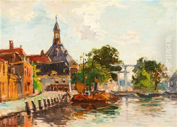 Leidsendam Oil Painting by Bernard, Ben Viegers