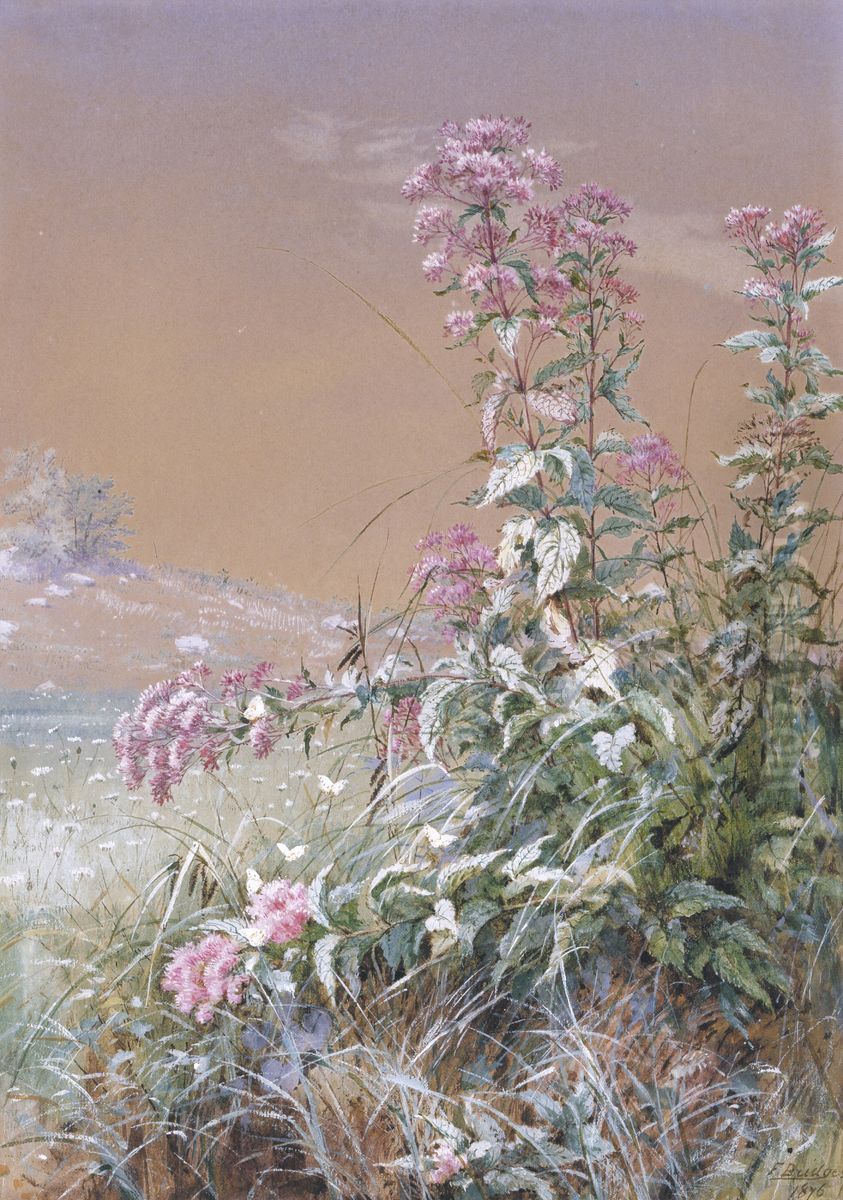 Untitled Oil Painting by Fidelia Bridges