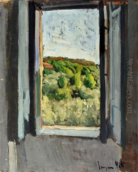 La Finestra Oil Painting by Eugenio Viti