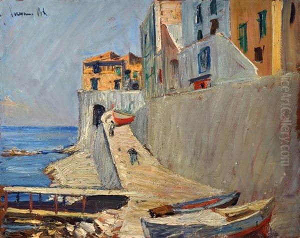 Nerano Oil Painting by Eugenio Viti