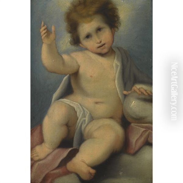 The Infant Christ Oil Painting by Antonio Viviani Il Sordo