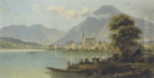 Egern Am Tegernsee Oil Painting by Raimund Volanek