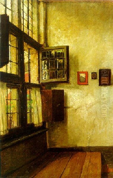 The Artist's Studio Oil Painting by Juliaan de Vriendt