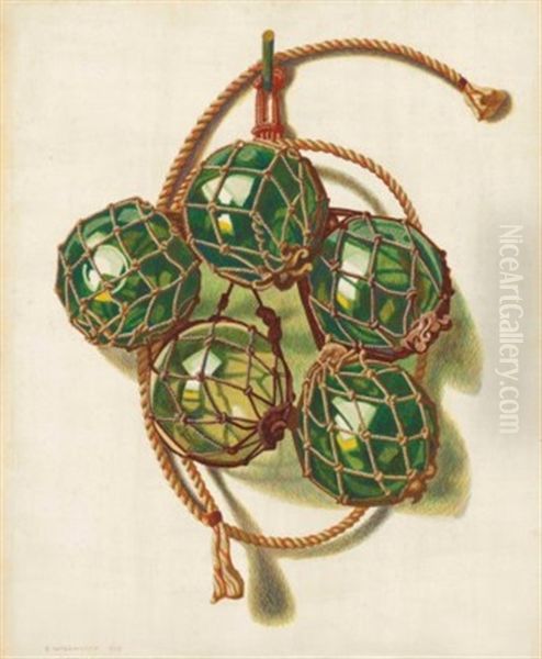 The Rogue's Yarn Ii Oil Painting by Edward Wadsworth