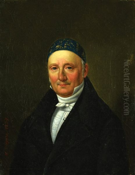 Hassid Oil Painting by Carl Wagner