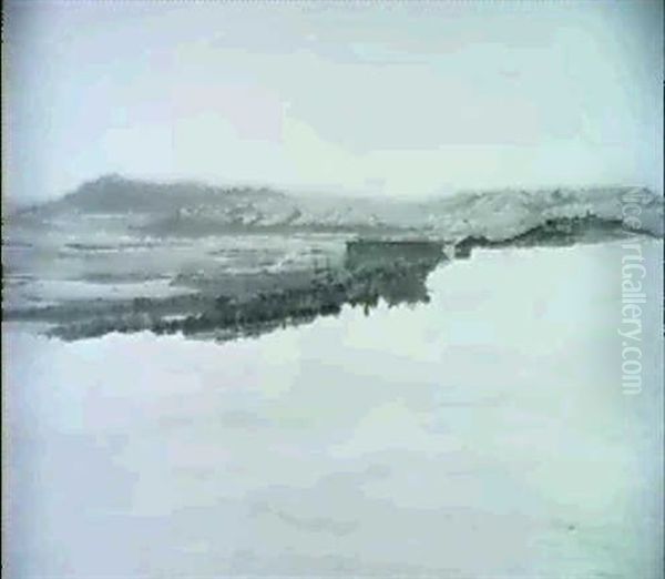 Ansicht Von Frascati Oil Painting by Carl Wagner