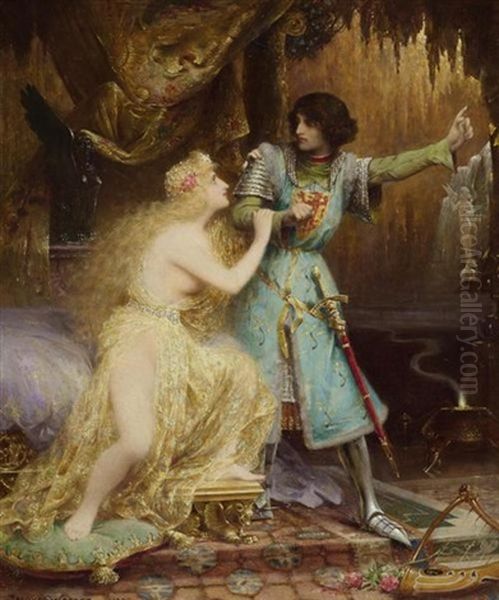 Opera Oil Painting by Jacques-Clement Wagrez