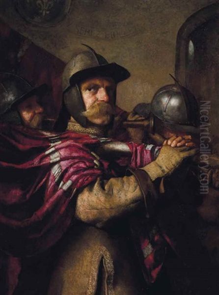 Conquistadores Oil Painting by William John Wainwright