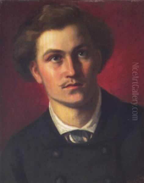 Portrait Eines Jungen Herren Oil Painting by Fidelis Walch