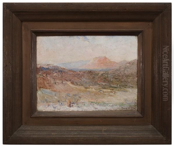 Mountain Landscape Oil Painting by David B. Walkley
