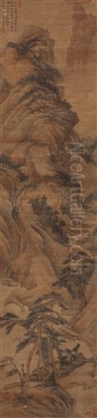 Landscape Oil Painting by Wang Fu