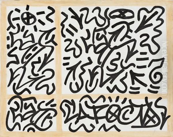 Sans Titre Oil Painting by Leslie Mathew Ward