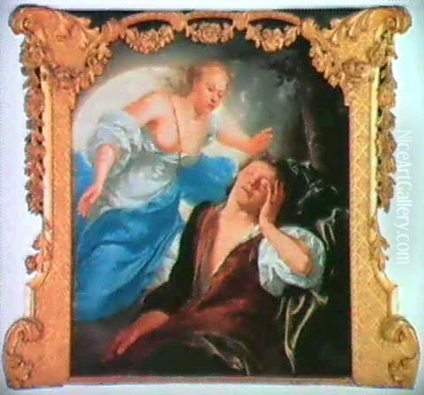 Diana Og Endymion Oil Painting by Jan Abel Wassenbergh I