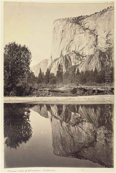 United States Of America, 1880s (album W/66 Works) Oil Painting by Carleton Emmons Watkins