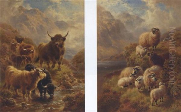 Glen Goil Oil Painting by William Peter Watson