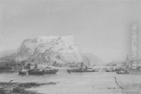 Namur, Belgium Oil Painting by Alexander James Webb