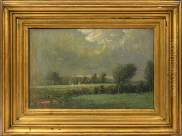 Salisbury, England Oil Painting by John Ferguson Weir