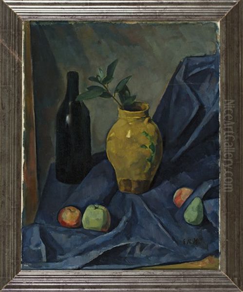 Bodegon Oil Painting by Emil Rudolf Weiss