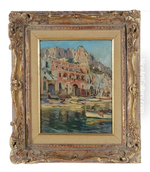 Capri Oil Painting by Constantin Alexandr. Westchiloff