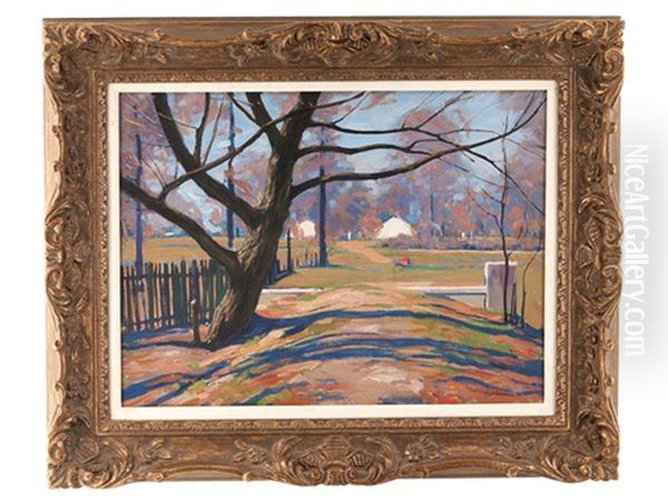 Autumn Landscape Oil Painting by Clifton A. Wheeler