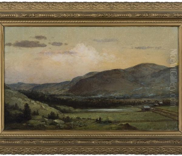 Mount Everett, Sheffield, Massachusetts Oil Painting by Lemuel Maynard Wiles