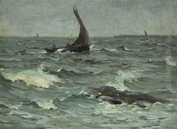 A Fresh Breeze Oil Painting by Terrick John Williams