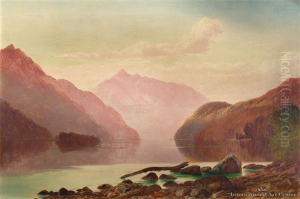 George Sound Oil Painting by Lawrence William Wilson