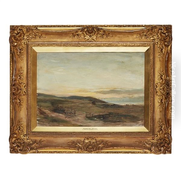 Machrie Bay, Twilight Oil Painting by James Lawton Wingate