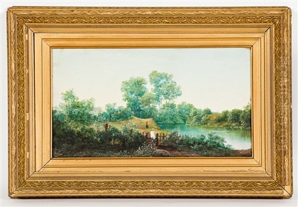 Farewell For Now And Homeward Bound (2 Works) Oil Painting by James Lawton Wingate