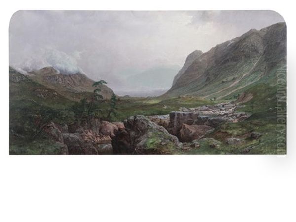Highland Valley Oil Painting by James Lawton Wingate