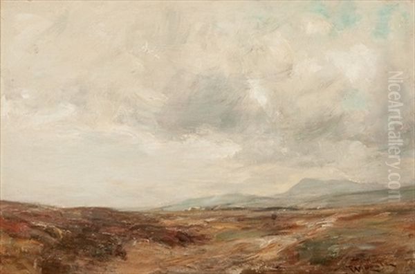 Highland Skyscape Oil Painting by James Lawton Wingate
