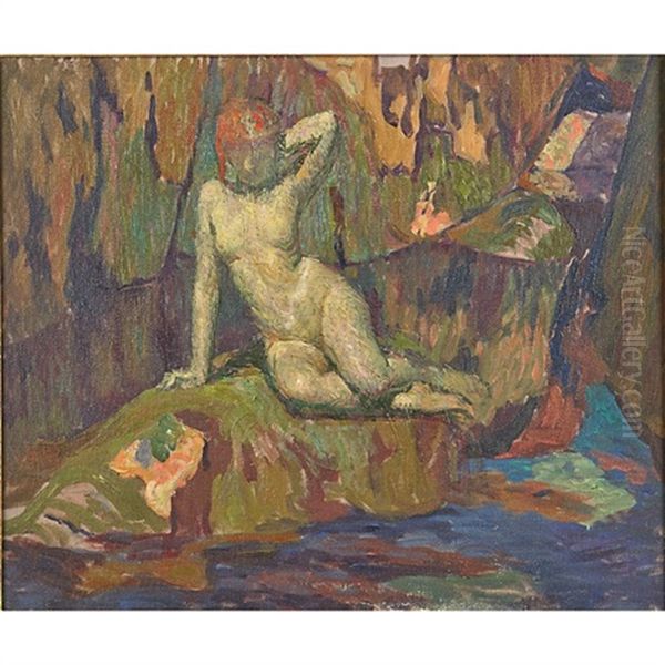 Untitled Oil Painting by Charles Winter