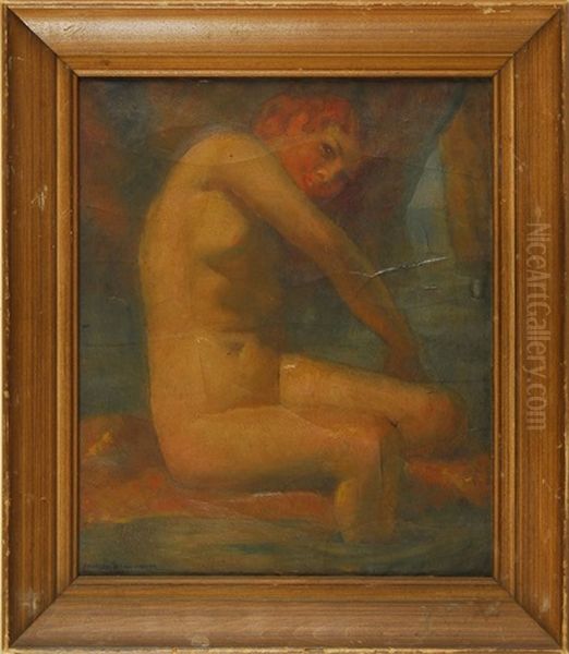 Grotto (study) Oil Painting by Charles Winter