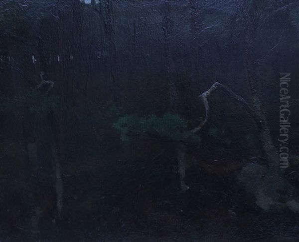 Bosinterieur Oil Painting by Willem Witsen