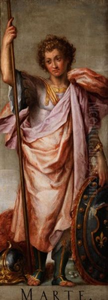 Mars Oil Painting by Pieter de Witte