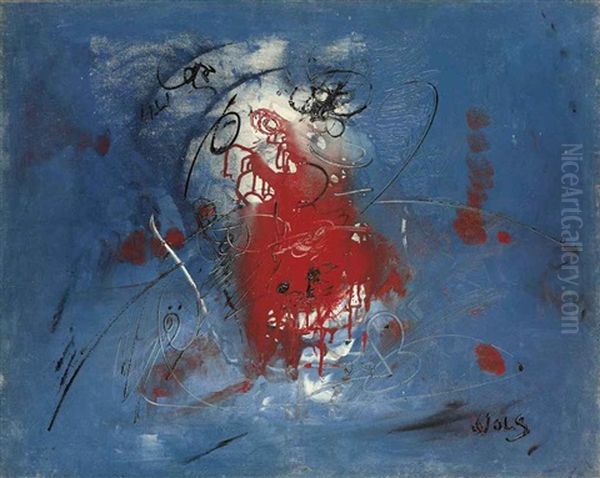 Le Feu (the Fire) Oil Painting by  WOLS