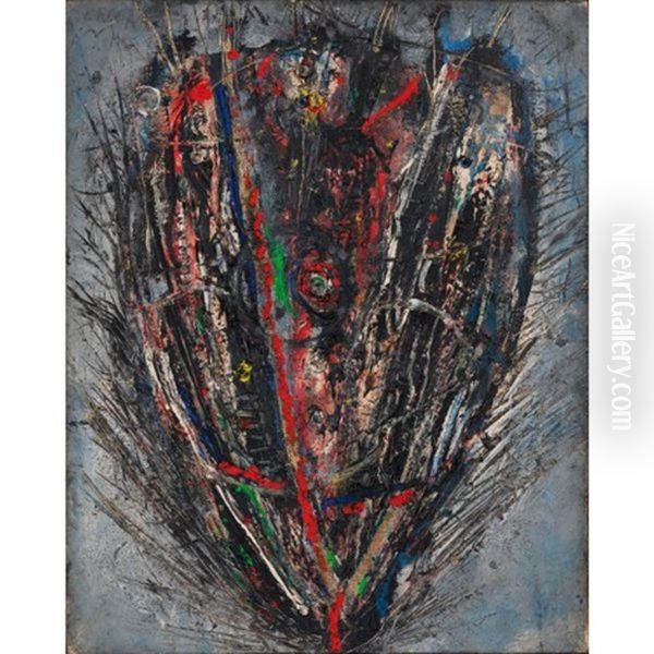 La Flamme Oil Painting by  WOLS