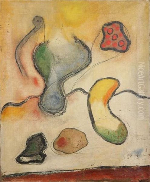 Objets Flottants (la Banane) Paris Oil Painting by  WOLS