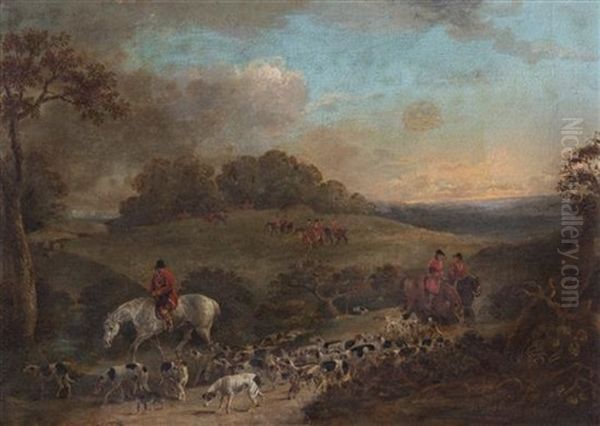 The Scent Lost Oil Painting by Dean Wolstenholme the Elder