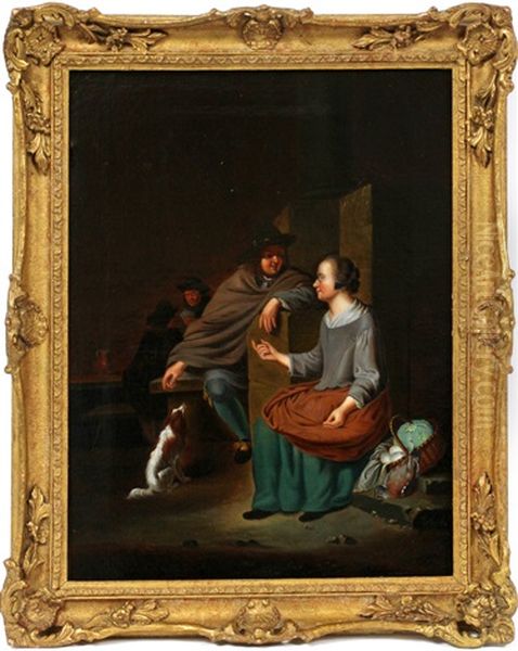 Genre Scene Oil Painting by Rik Wouters